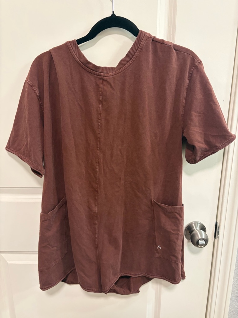 Free People Movement Hot Shot Tee Romper in Brown size XS